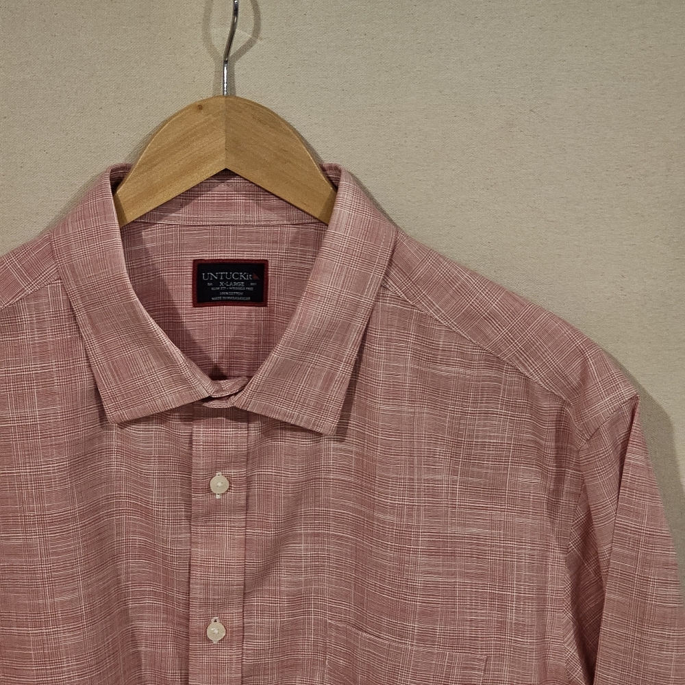 UNTUCKit Slim Fit Wrinkle Free Button Down XL